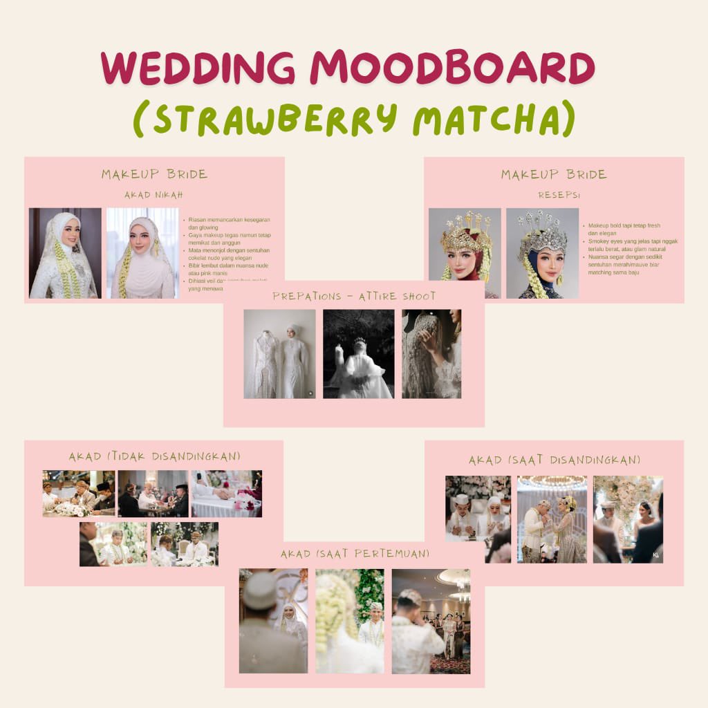 kindpickss's tweet photo. POV: kamu suka Strawberry Matcha dan sekarang kepikiran, “kalau dijadiin tema wedding lucu nggak ya?” 😭🍓🍵

Jawabannya: LUCU. Apalagi kalau warna, bunga, dan dekorasinya disusun dari awal biar tetap harmonis 🤍

editable di Canva ✨
👉🏻 https://t.co/3e3h0UciEb https://t.co/s2zZRvT00q