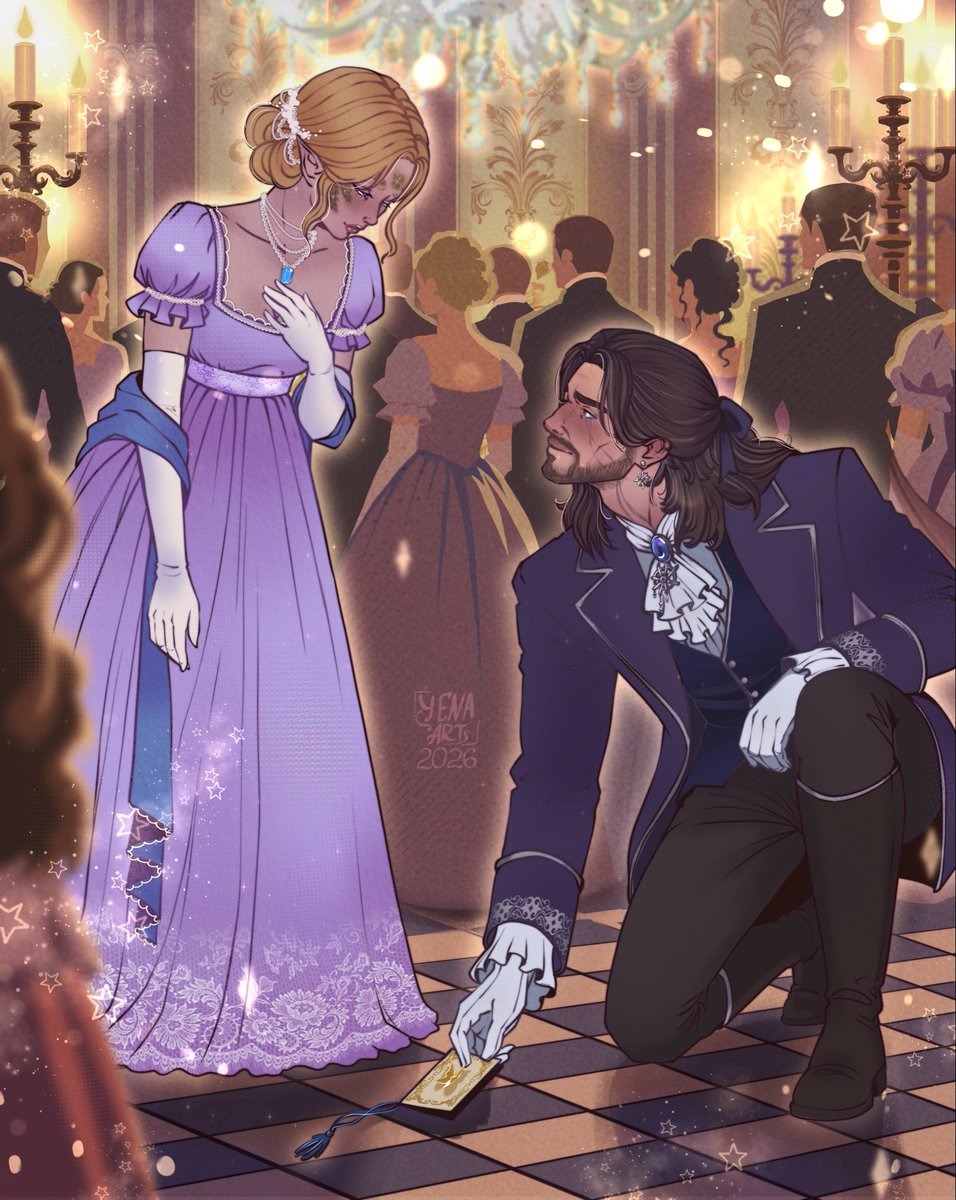 YenaArtENG's tweet photo. — Is that how you meet ladies in Waterdeep?
— No. Usually, I start with magic.
— And does it work often?
— Less often than my own charm.

#bg3regencyweek2026 #galedekarios #yena_myarts #galeofwaterdeep #bg3gale #bg3fanart https://t.co/tfrW8Y2lQt
