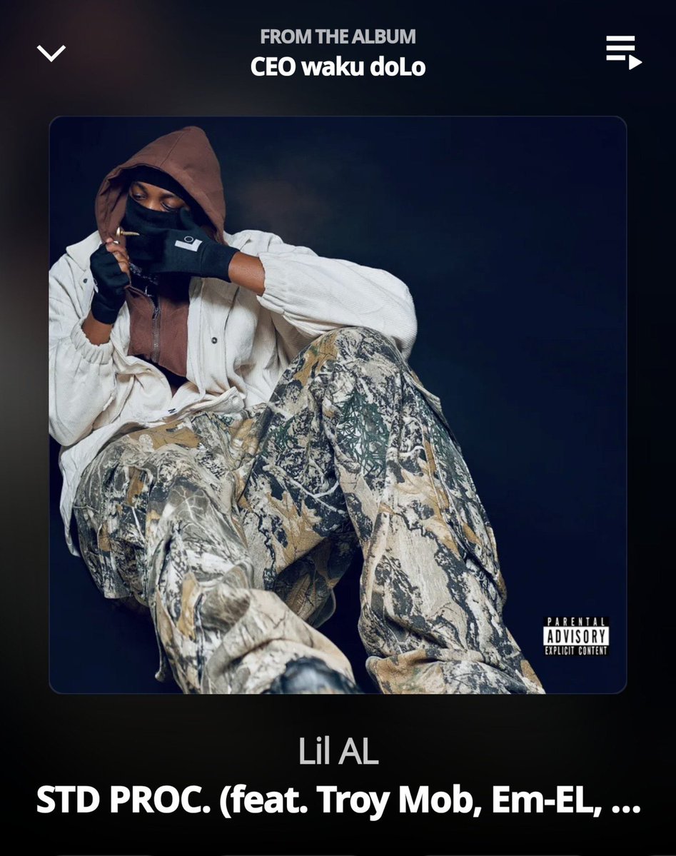 mzuzumusic's tweet photo. Troy Mob Steps In On 2 Tracks In The CEO waku doLo Album by Lil AL with One Of The Songs Featuring Em EL &amp; 60 Grams. 🔥

https://t.co/ZZ1bd1tyvl https://t.co/yT1VQZNLI2