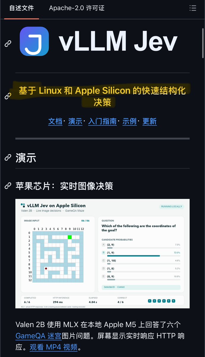 vllm-jev把Jev推理从600ms砍到50ms提速最高50倍
