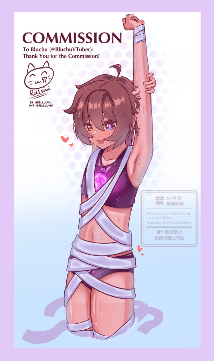 relluuwu's tweet photo. Quite the hot day isn’t it?
☁️|| Commission for Bluchu (@BluchuVTuber)

Ko-fi: https://t.co/HdKFZJ5Spo…
#commissionart #commissionwork #artmoots https://t.co/MQB9yLBXkQ