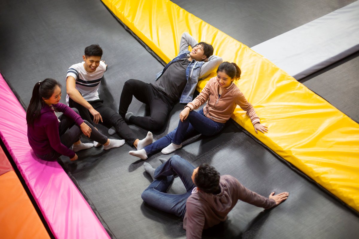 prex_e6d23's tweet photo. [Experience the thrill at Yuefu Trampoline Park! Jump, laugh, and make great memories here.]， https://t.co/45G6J9kn0e