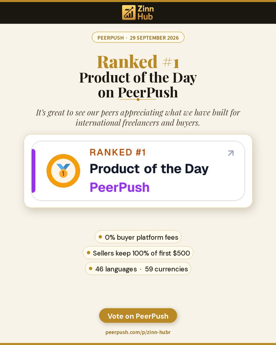 zinnhub's tweet photo. @peerpush_com Thank you! 🚀 https://t.co/bpdud77acj