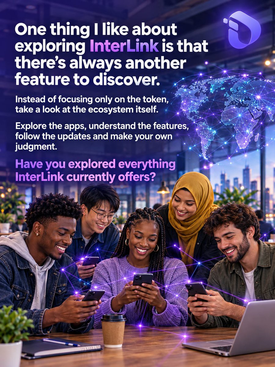 feeling_web3's tweet photo. I like that there's always another InterLink feature to discover.
Instead of focusing only on the token, explore the ecosystem, the apps, the updates.

Have you explored everything InterLink offers?

#InterLink #ITL #ITLG @inter_link @itl_fdn @kv_interlink @reina_itl @itlx_defi https://t.co/2u7nc3HGXI