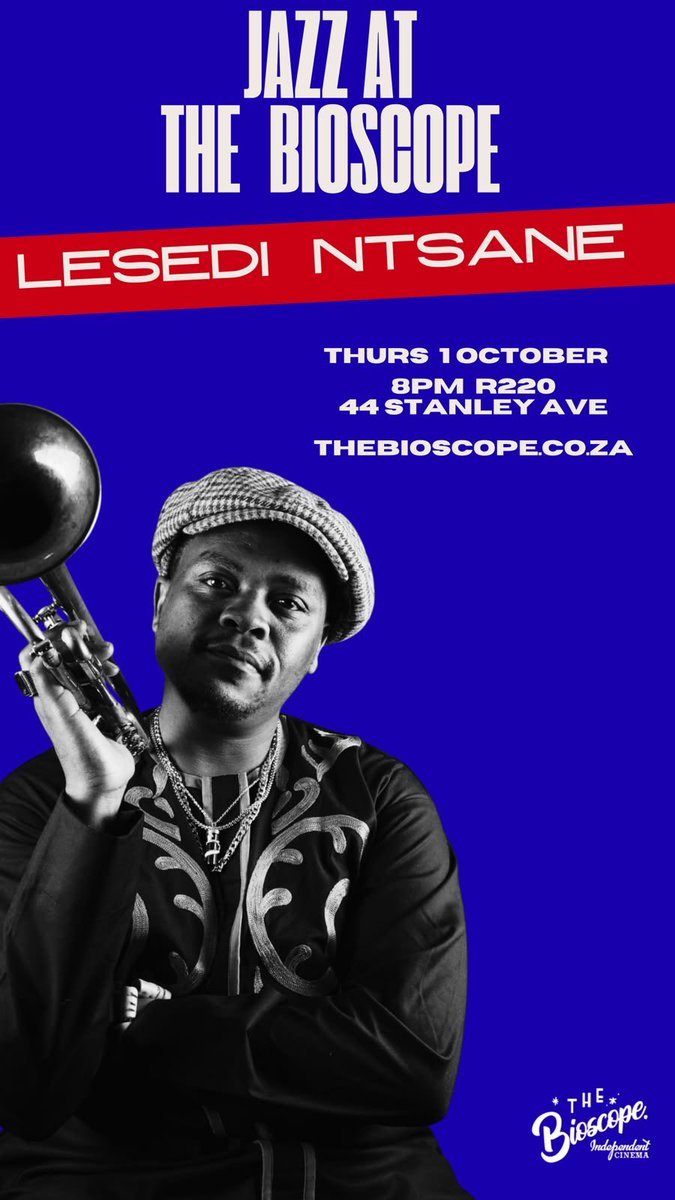 officialngwako's tweet photo. Live jazz in October from the greatest city. 

#JoziJazzPlug https://t.co/p3TZzQs5Bj