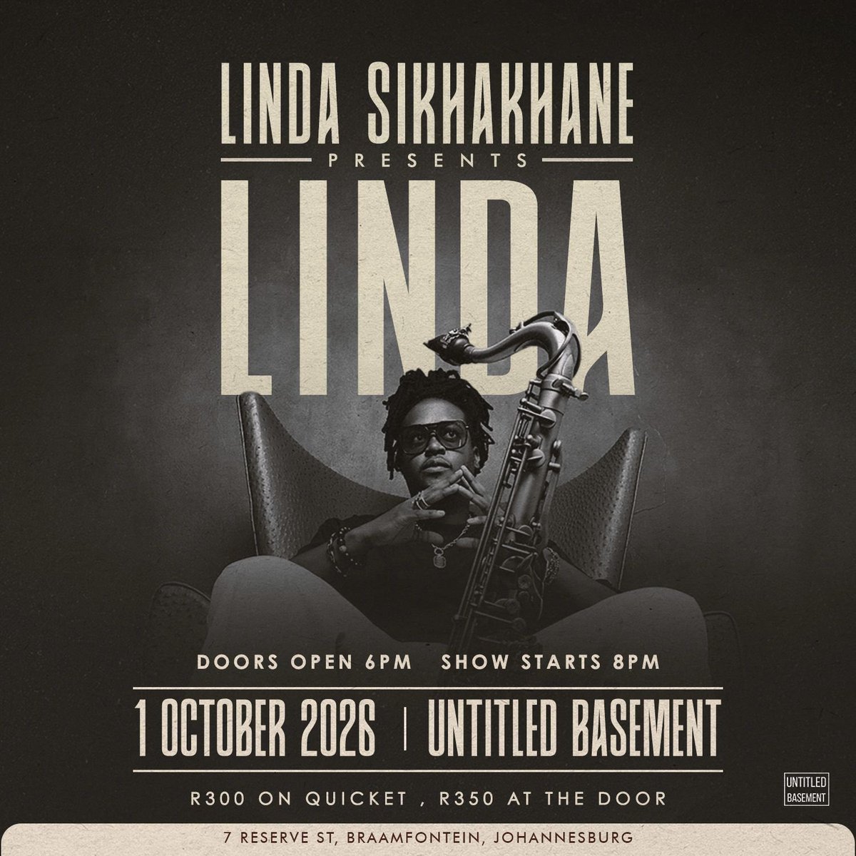 officialngwako's tweet photo. Live jazz in October from the greatest city. 

#JoziJazzPlug https://t.co/p3TZzQs5Bj