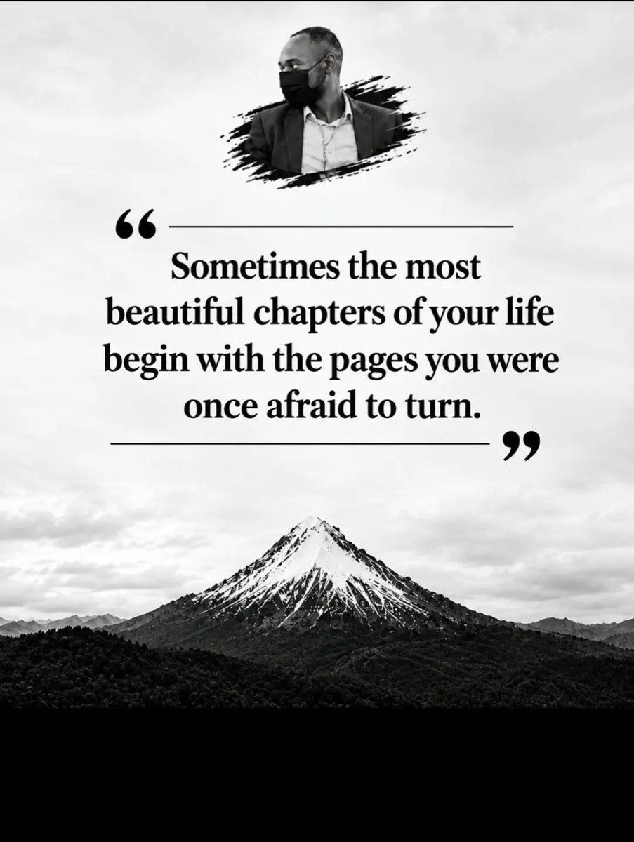 aline_uwonkunda's tweet photo. The thing you’re most afraid to do is usually the exact thing you need to do next.Staying stuck in an old chapter just because it’s familiar will cost you the future you actually want.Sometimes the most beautiful chapters of your life begin with the pages you were once afraid to turn.