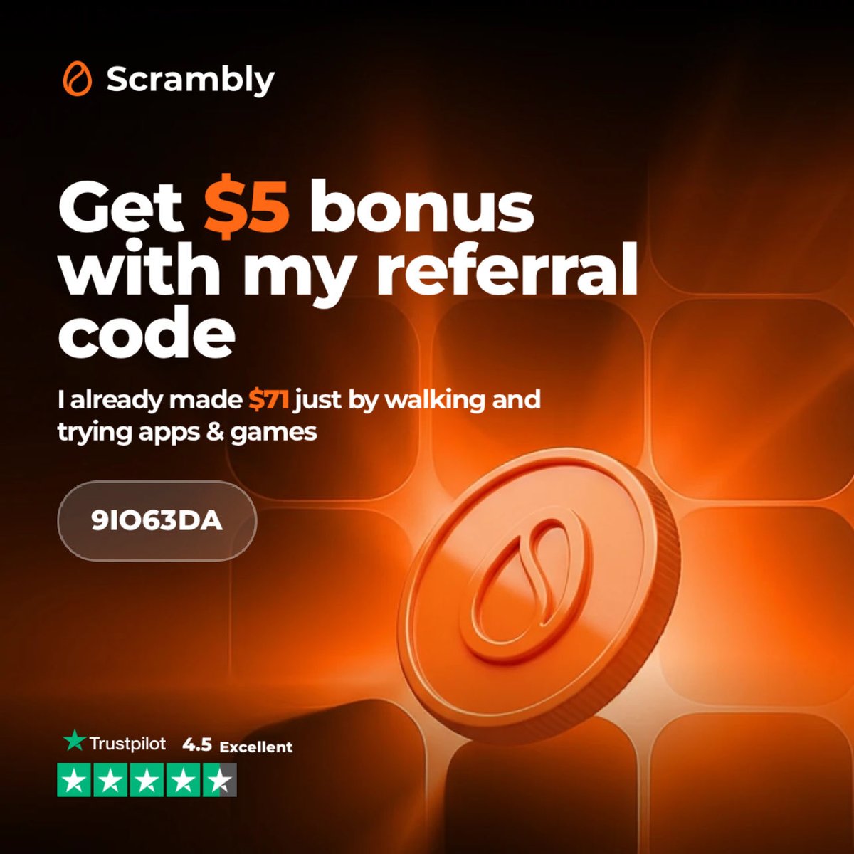 KoopaKingTV's tweet photo. Join me on Scrambly and get a 5,000 coins bonus! Use my code 9IO63DA or this link: https://t.co/SQLKwcALj0 https://t.co/scBsDSBcJw