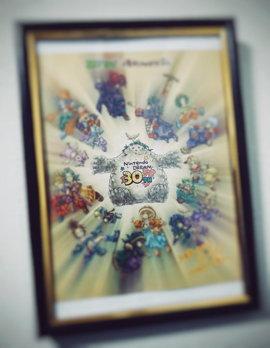 7tsukm's tweet photo. 令和マジバケ新規絵はさすがに額装です（滲み加工してるけどニンドリネタバレのためセンシティブ設定） https://t.co/DQFWWyFuat