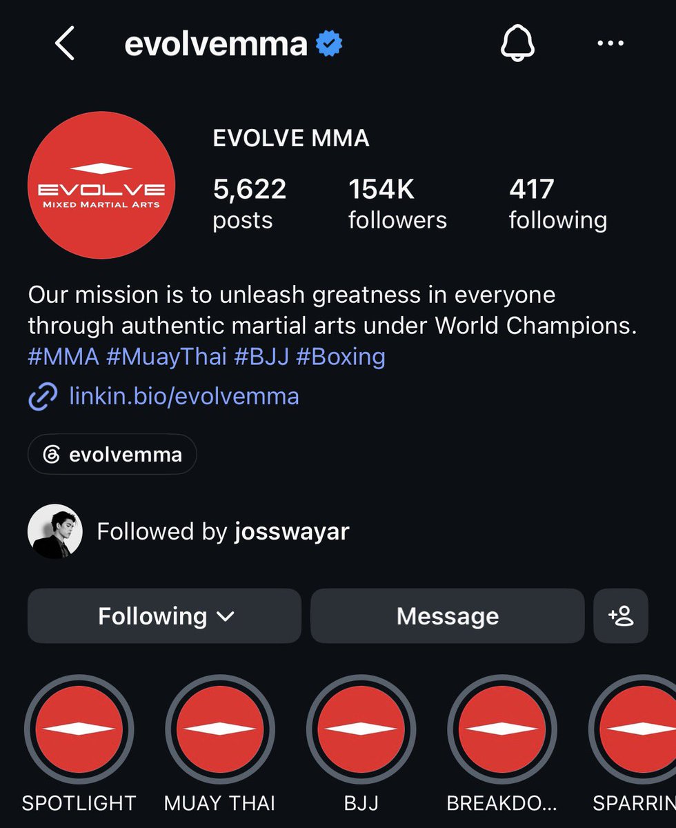 PeeWeeGIlY's tweet photo. Wait, Joss is training at Evolve MMA?! 😭 If I’m not mistaken, Evolve has had some HUGE names associated with it, like Demetrious Johnson, Rafael dos Anjos, Shinya Aoki, Angela Lee, and many more. Their instructors/team include world champions across Muay Thai, BJJ, MMA, boxing, wrestling, and No-Gi grappling.

He’s literally training with some of the best in the game! The fight scenes in Round One are gonna be fucking AWESOME. 🔥🥊😭

#RoundOneSeries #JossWayar #JossGawin