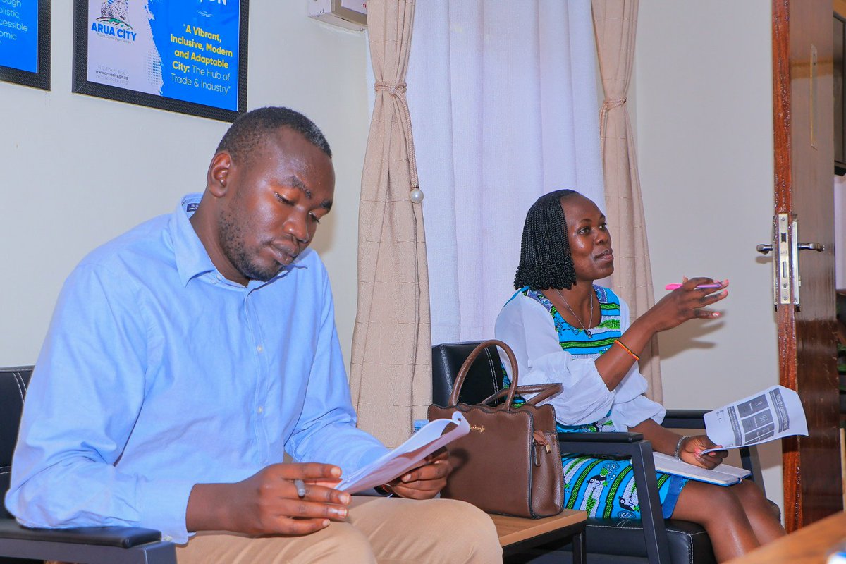 LAlionzi's tweet photo. This morning, I hosted a courtesy visit from Restless Development Uganda and its consortium partner, Media Challenge Initiative (MCI), at my office to introduce the Youth Inclusion in Governance and Accountability (YIGA) Project. https://t.co/QybzTanj6V