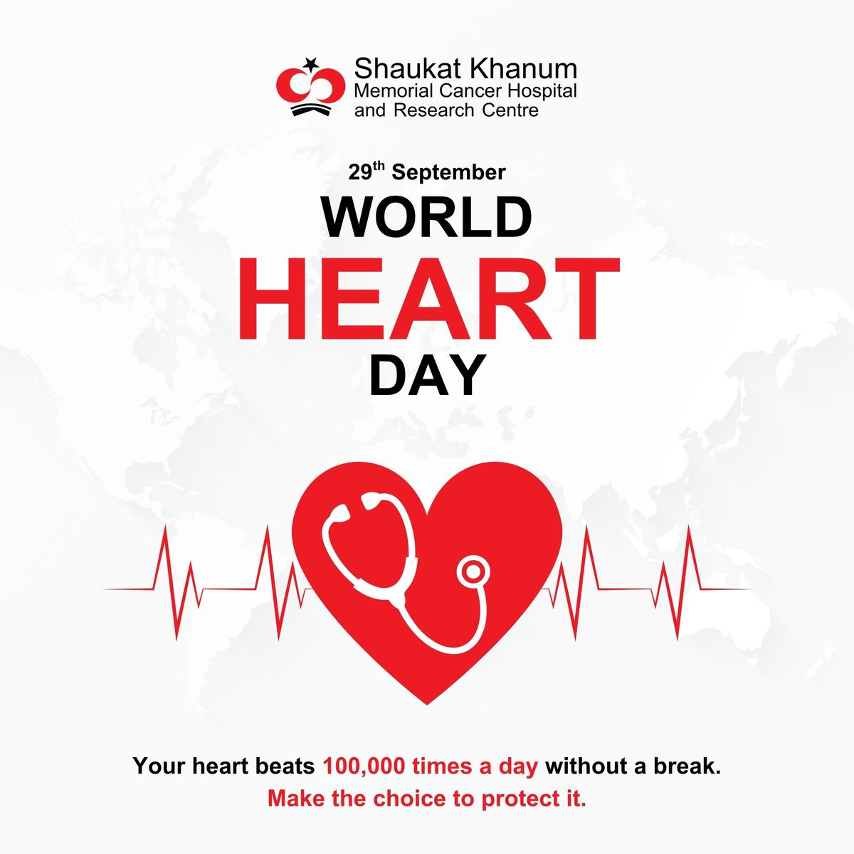 SKMCH's tweet photo. This #WorldHeartDay, we emphasise the importance of preventative care. By adopting balanced nutrition, regular physical activity, effective stress management, and a smoke-free lifestyle, we can significantly reduce cardiovascular risks.
#SKMCH #HeartHealth #TakeActionNow https://t.co/mmueUDRwZx