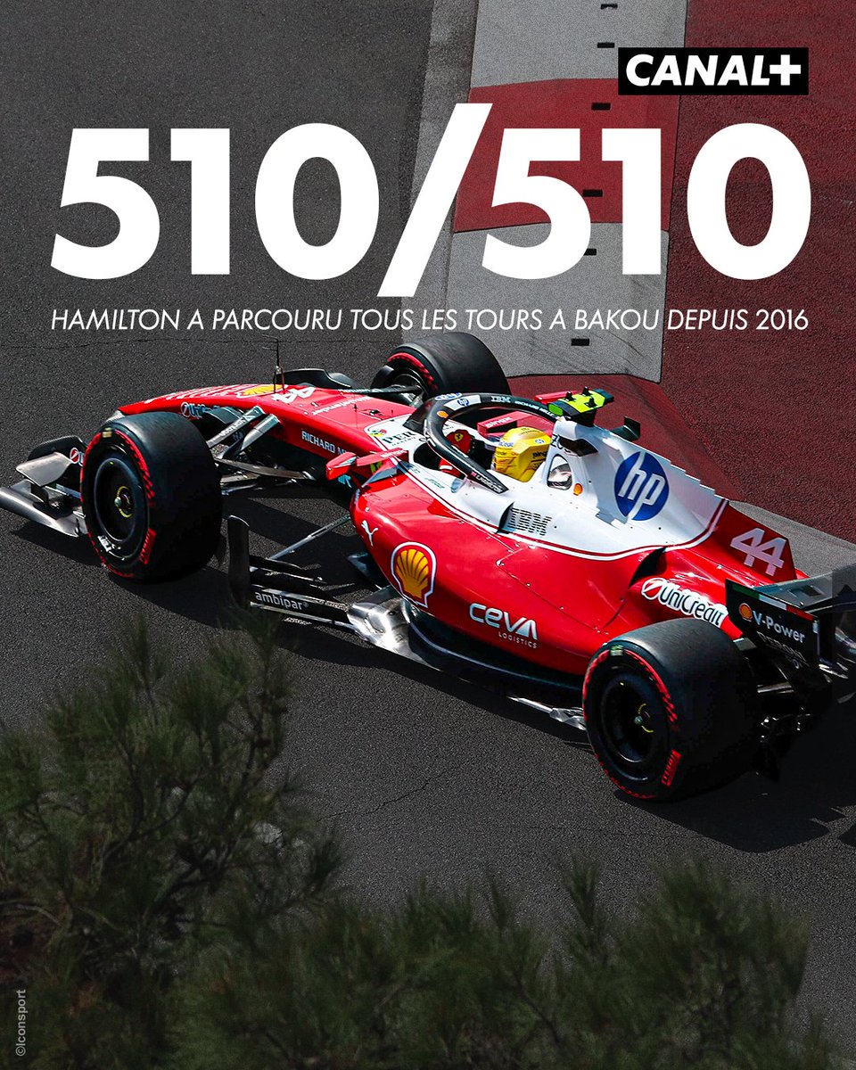 CanalplusF1's tweet photo. Un sans-faute à Bakou pour le pilote britannique 👌

#F1 #AzerbaijanGP https://t.co/m0V2SGuw3J