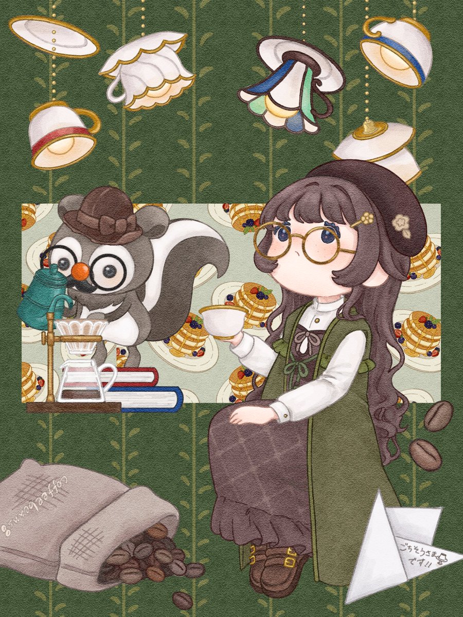 penpengusa__'s tweet photo. #リヴリー研究作品
 🌿☕️👒👜🥞🍃 https://t.co/BTN7DZQ13T