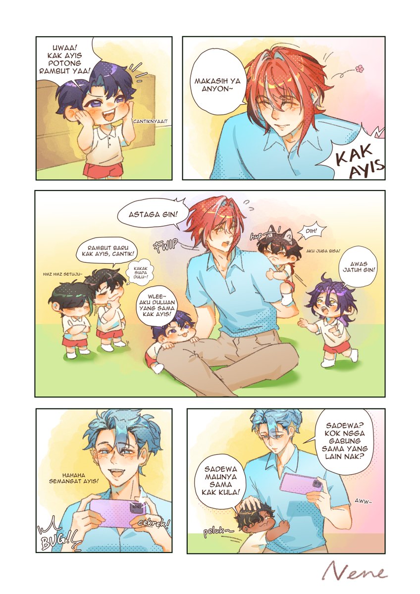 oneecuan's tweet photo. sefurden x pdvv kindergarten au pt 2
Kak Ayis' New Haircut &amp; the Chaos That Followed

#harristhetic #nakulukis https://t.co/emarZEoIhD