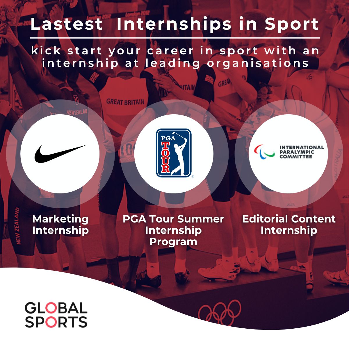 GoGlobal's tweet photo. 🚀 Looking to get your foot in the door of the sports industry?

Whether you’re starting out or looking to gain experience in a new area of sport, there are opportunities waiting on Global Sports 👉 

https://t.co/CvS0uDUvC0

#GlobalSportsJobs #WorkInSport #Internships https://t.co/muJGsMDDRR