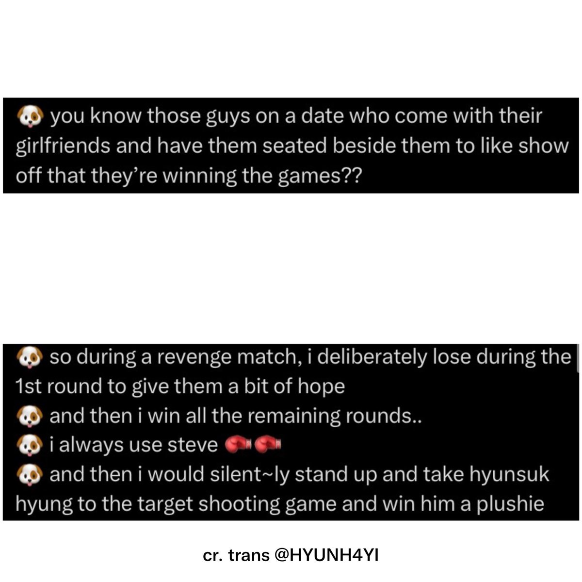 jisukcaffeine's tweet photo. jiji talking abt those guys who show off to their gfs that they’re winning the games,,, and seconds later he did the exact same thing, showing off to his sukkie hyung that he won the game and even got him a plushie

the rest is on you guys bcs im dizzy this is too much for me 🥹 https://t.co/kydlGkibF1