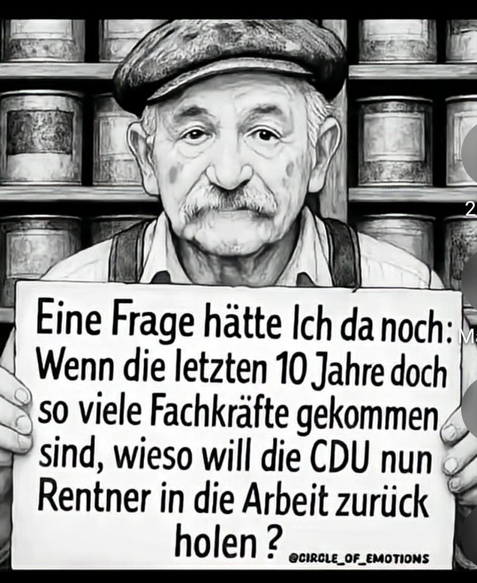 BoschimoDr's tweet photo. #fachkräfte #CDUfährtDeutschlandandieWand #rente https://t.co/4iBtb8ukbA