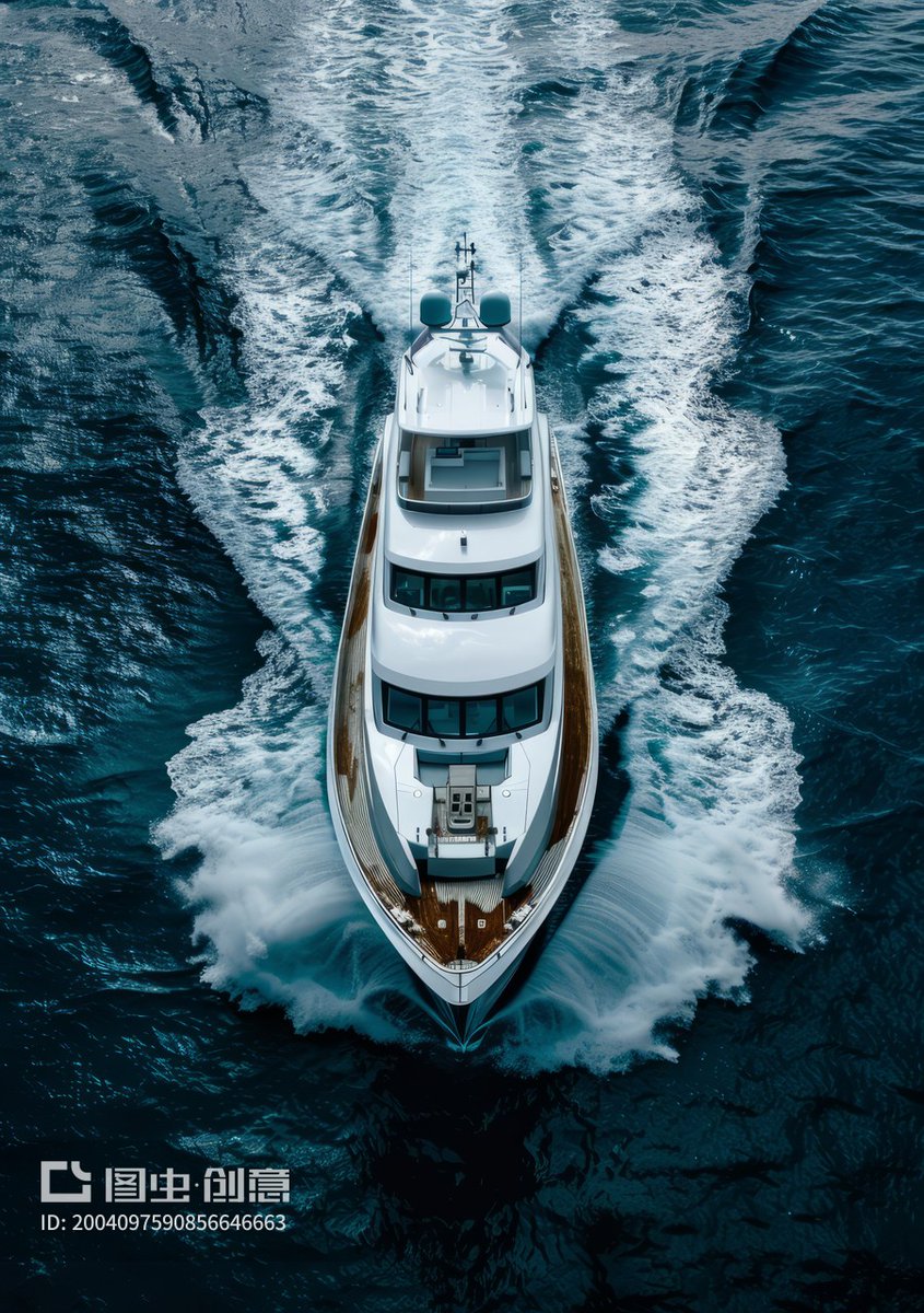 RustamefendiRu1's tweet photo. [The luxury yacht’s oars smoothly embed in the quiet sea, creating small sieve-like ripples as it glides.] https://t.co/fECN0kDkcf