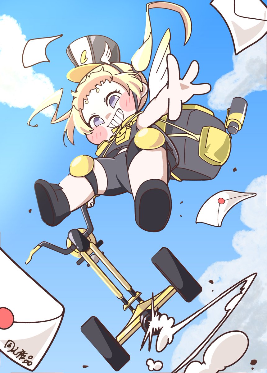 nnnnnmmmi4323's tweet photo. シュパパパーン！
「じゃ、ちゃんと届けたからね～」 https://t.co/aFf6m782oF