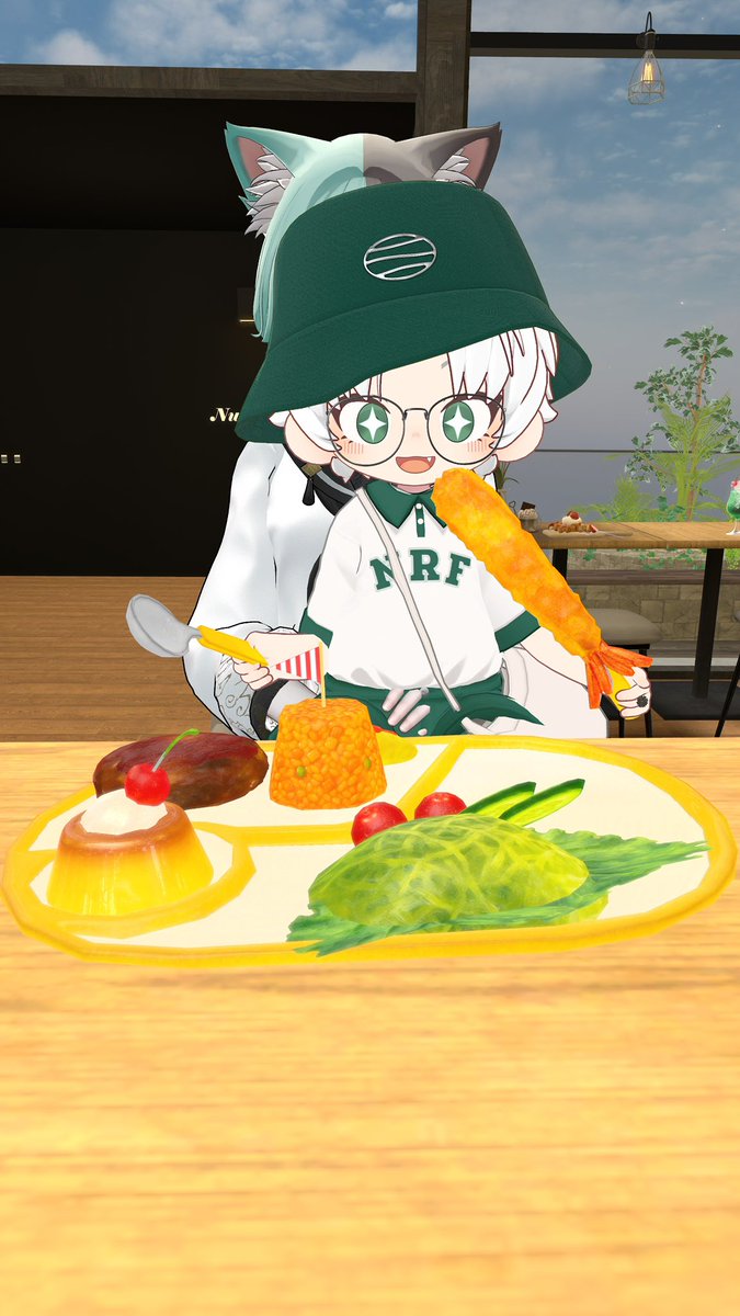 4rg1zk's tweet photo. すききらいしません‼️
 #VRChat #ノラフィリカ https://t.co/4NblrtC4zQ