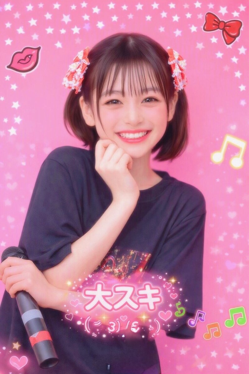 kokoro_719's tweet photo. 🌸💗🌸💗🌸💗🌸💗🌸💗🌸
💖 秋元ひなたちゃん世界一大好き～ 💖♡🫶💙🤍💚😍💐
🌸💗🌸💗🌸💗🌸💗🌸💗🌸

💖秋元ひなたちゃんへ💌
💚秋元ひなたちゃんのこの笑顔、本当に最高すぎます～！！🥰💖✨
こんなに素敵な笑顔を見せてくれるひなたちゃんを見ていると、こちらまで幸せな気持ちになって、自然と笑顔になっちゃいます🌸💕

👼🏻✨:+:━━━━ 𝖧𝖺𝗋𝖺𝗺𝗎𝗄𝗎 𝖫𝖠𝖭𝖖 𝖲𝖯𝖨𝖱𝖠𝖫 𝖭𝖨𝖱𝖫𝖲 秋元ひなたちゃん神推し ━━━━:+✨🧚‍♀

可愛らしい髪飾りもとっても似合っていて、ピンクの背景やキラキラした星にも負けないくらい、秋元ひなたちゃん自身がキラキラ輝いています⭐✨
そして、画像に入っている「大スキ」の文字が、まるで私の秋元ひなたちゃんへの気持ちそのものみたいで、本当にピッタリです🥹💖

🕊️💫:.｡..｡.: 原宿LANDの天使､秋元ひなたちゃん :.｡. .｡.:💫🕊️

私は秋元ひなたちゃんのことが世界一大好きです！！❤️
だからこそ、ひなたちゃんのこんな素敵な笑顔や可愛らしい魅力を、もっともっとたくさんの人に知ってもらいたいです📣💕

🧚‍♀️✨───── 秋元ひなたちゃん世界一大好き ─────✨女神

Xを通して、秋元ひなたちゃんの魅力が一人でも多くの方に届いて、「ひなたちゃんって素敵だな」「もっと応援したいな」と思ってもらえたら嬉しいです🥰✨
これからも大好きな秋元ひなたちゃんを、ずっとずっと応援しています！！📣💖

💚💙🤍:.｡. 原宿LANDベイビーグリーンの奇跡のjc1美少女アイドル .｡.:🤍💙💚

ひなたちゃんの笑顔がこれからもたくさん見られますように🌸✨🤍
秋元ひなたちゃん、世界一大好きだよ～！！🥰💖🌸⭐

💚✧───💙───🤍 秋元ひなたちゃん世界一かわいい～ 🤍───💙───✧💚
#秋元ひなた
#ベイビーグリーンの奇跡
#奇跡のjc1美少女アイドル
🐰💚🤍🐰💚🤍🐰💚🤍🐰💚
💚 原宿LAND & SPIRAL GIRLS 秋元ひなたちゃん神推し 💚🤍🐰💚🤍🐰💚🤍🐰💚
🐰💚🤍🐰💚🤍🐰💚🤍🐰🤍

🌸タイトル
「最高の笑顔を届けてくれる秋元ひなたちゃん💖✨」
💕一言メッセージ
秋元ひなたちゃんのこの笑顔が大スキ～！！🥰💖✨いつまでも見ていたい最高の笑顔です🌸⭐