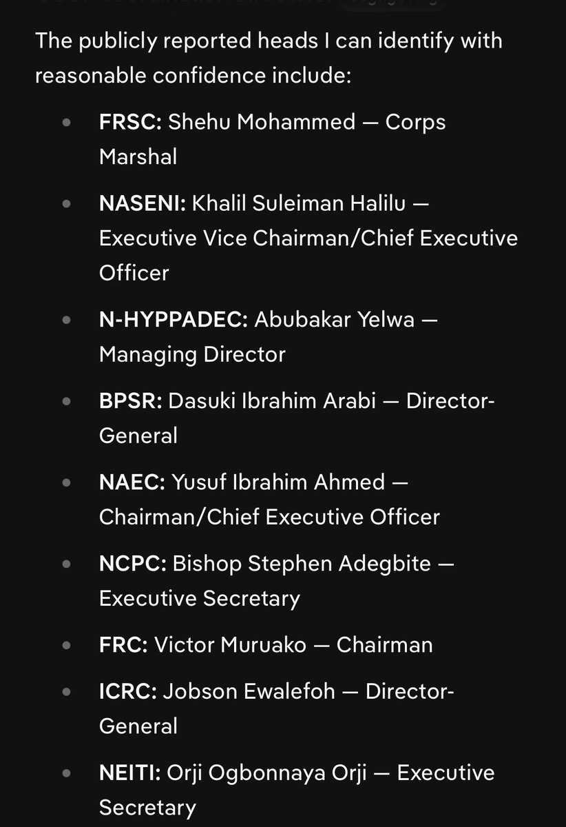 macmobee's tweet photo. @UchePOkoye Descendant of the propagandist Chinua Achebe; these non-Yorubas that head parastatals under the OSGF alone did not make your list. https://t.co/O7CY6Dm3ea