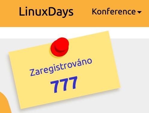 LinuxDaysCZ's tweet photo. Máme chmod 777, což znamená, že na #LinuxDays můžou přijít všichni! Linuxáci, bastlíři, děti, babičky, dědečkové i zvědavci. Sejdeme se už tento víkend na největší podobné akci v Česku.
Vstup je zdarma, stačí se registrovat.
https://t.co/TIRhjgfXFo https://t.co/NKqURINkjy
