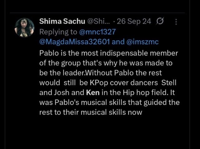 tiger_beli's tweet photo. @ndyM75 She’s always been spitting garbage about ken, but after pointing out the obvious, she blocked me. Hahahahaha! https://t.co/vWr5Bgvk2v