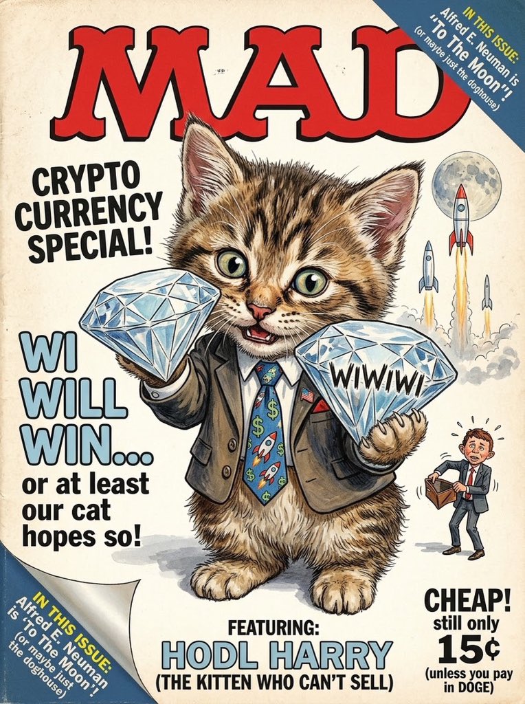 wagmi_r's tweet photo. Gm or GWiwiwi ☕️🐈

Wi all love cats $wiwiwi diamond holding ones at that. https://t.co/kwn1Sy3kGs