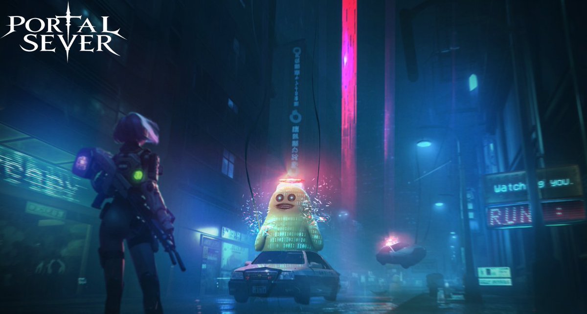 Portal_Sever's tweet photo. Has your car been upgraded by MARA? Better have that post-apocalyptic insurance ready! 🐥

In the @Portal_Sever arena, some creatures might high-five you, but most just wanna high-five... your face! 👊💥

To find your way through, check the signs—each one holds a clue. Savvy Raiders can decode them—will you?