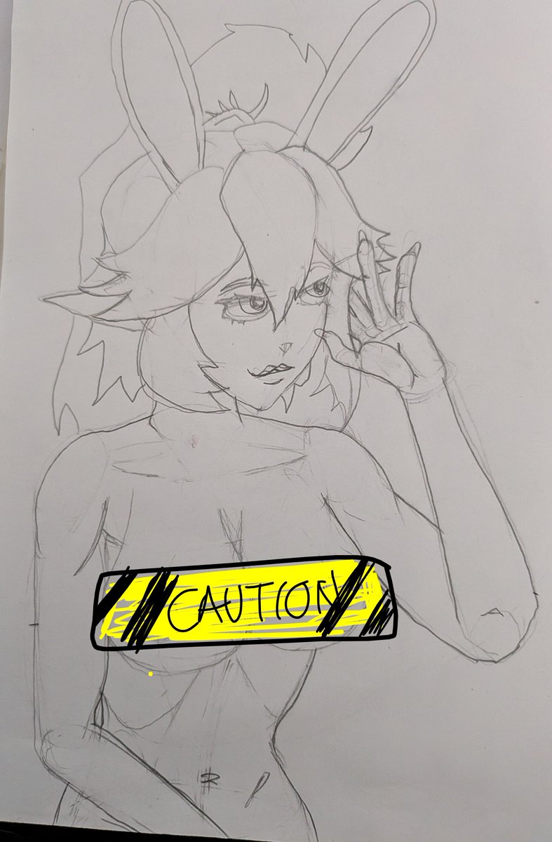 Gr4ffis's tweet photo. Today's sketch, trying to get proportions right with Cottontail

#lewdtail

Drawing everyday until I get good https://t.co/0MkauSnBCC