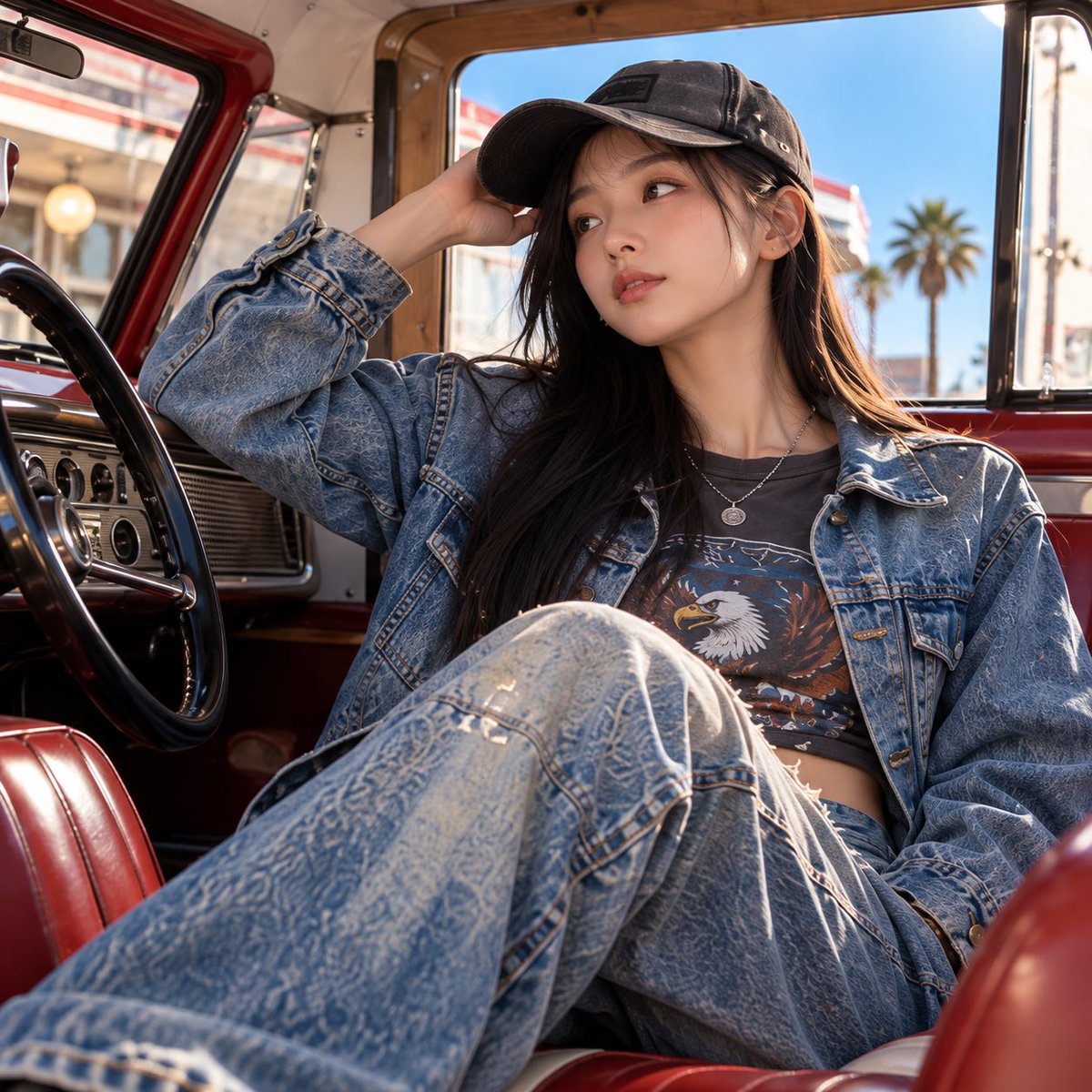 denim_aina's tweet photo. #デニムを愛する人
アメリカンでとても気に入っているコーデ🇺🇸
かっこ良くない？？🤭 https://t.co/TZIaX7QXCl