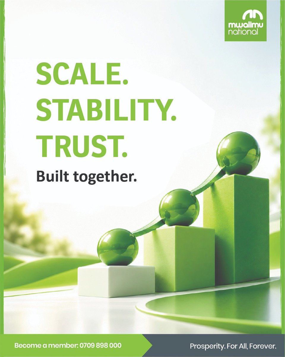 Kiumbu01_'s tweet photo. Unlocking unprecedented scale together! Our total assets soared to KSh 76.31B in the SACCO Supervision Annual Report 2025. Powered by millions of hardworking members nationwide every single day. #MwalimuNumberOne. https://t.co/PWGZtr83bn
