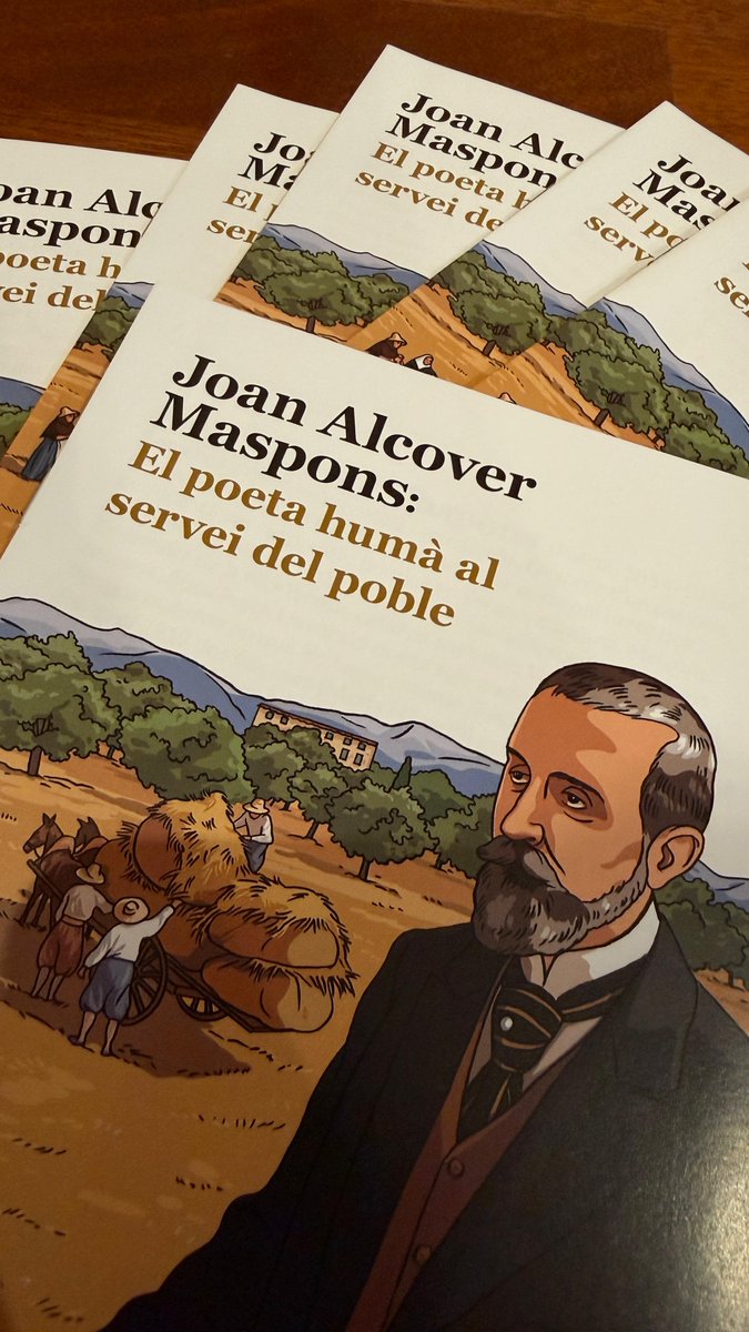 ocbcat's tweet photo. 📚 L’@ocbcat edita "Joan Alcover Maspons: El poeta humà al servei del poble", un quadernet didàctic il·lustrat que ja hem fet arribar als centres de secundària de Mallorca perquè l’alumnat pugui descobrir i treballar la figura i l’obra del poeta mallorquí.

El quadernet recull fragments de poemes d’Alcover i ofereix eines per aproximar-se a alguns dels grans temes de la seva obra: la terra i la natura, el dolor i la pèrdua, la memòria, la condició humana i la reflexió sobre la societat.

🎨 Les il·lustracions i la maquetació s��n de Margalida Vinyes, que amb la seva mirada dona una nova dimensió visual a l’univers d’Alcover.

✏️ Una iniciativa de l’OCB per acostar la literatura catalana i el patrimoni literari de Mallorca a les noves generacions, amb el suport de la Fundació Guillem Cifre de Colonya @CaixaColonya i l’@IEBalearics.

ℹ️ https://t.co/9tIkgFXzny