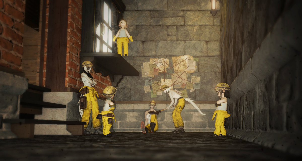 ff14_cjcj's tweet photo. 부대원들이랑 스샷 찍었읍니다 ㅋㅋ https://t.co/wedfbPj8yN