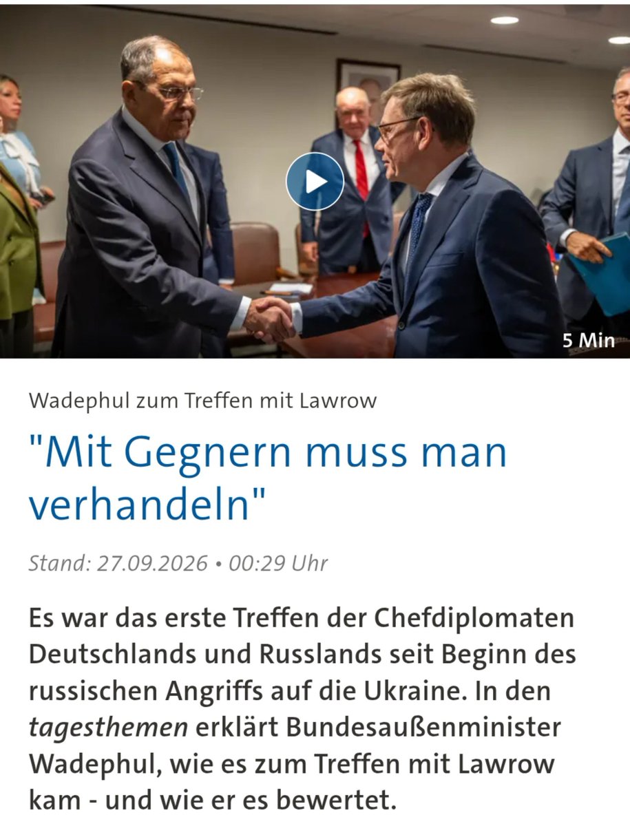 Amira_M_Ali's tweet photo. Hört, hört: "Mit Freunden muss man nicht verhandeln, mit Gegnern muss man verhandeln. Das ist einer der Kernsätze der Außenpolitik", so der deutsche Außenminister. Für diesen Satz werden meine Partei und ich seit über vier Jahren als "Putinfreunde", "Kremlknechte" und ähnliches beleidigt. Ist Wadephul jetzt auch ein Putinfreund? Wohl kaum. Wir hatten von Beginn an Recht: Diplomatie ist notwendig und der einzige Weg, diesen Krieg zu beenden und eine Eskalation zu verhindern. Auch wenn Gespräche nicht immer erfolgreich sind, muss man sich auf Augenhöhe und mit Respekt begegnen. Deutschland und Europa haben nur eine Chance auf eine Zukunft in Frieden und Wohlstand, wenn wir uns mit anderen Mächten ins Benehmen setzen und natürlich gehört dazu auch Russland.