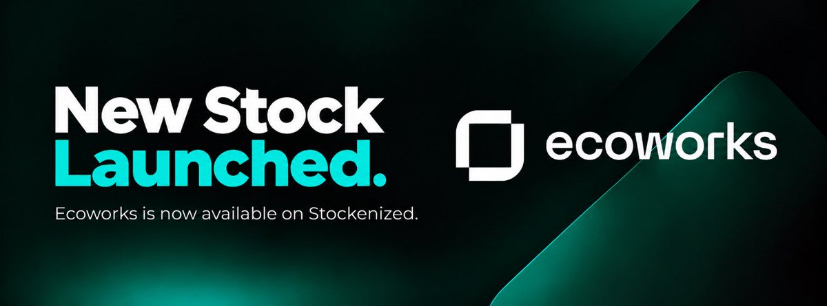 stockenizedfun's tweet photo. New stock launched: Ecoworks $ECWK

Trade $ECWK tokens: https://t.co/vVLLkJyzhw

What is $ECWK?

Ecoworks renovates apartment buildings to make them energy efficient using prefabricated wall panels made in a factory. Housing companies use it to cut heating costs and emissions with shorter building times.

𝐋𝐚𝐮𝐧𝐜𝐡 𝐚 𝐬𝐭𝐨𝐜𝐤 𝐟𝐨𝐫 𝐲𝐨𝐮𝐫 𝐫𝐞𝐚𝐥-𝐰𝐨𝐫𝐥𝐝 𝐜𝐨𝐦𝐩𝐚𝐧𝐲: 
https://t.co/rI6KHnSk5Q