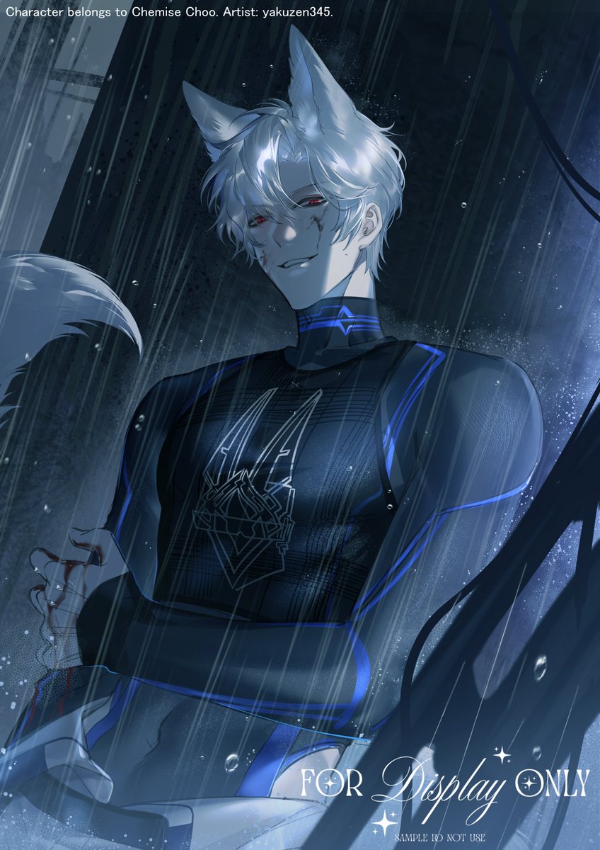 Yakuzen345's tweet photo. Character belong to @chemesitaaa 🩵🩵🩵 
Thank you so much for playing with me 🥺 https://t.co/Kuziq8amVK