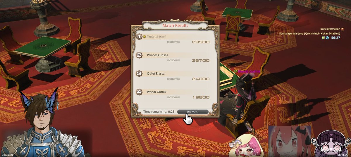 KnightsCapVT's tweet photo. So I might really like FFXIV Mahjong... https://t.co/IJsJXT4lyU
