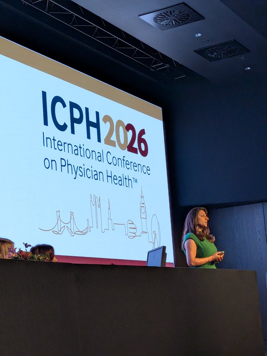 BMAwellbeing's tweet photo. Day 2 of #ICPH26 is underway, starting with a keynote from Dr Amrita Sen Mukherjee on physician identity following illness and invisible disability. https://t.co/gvrf6Ty4We