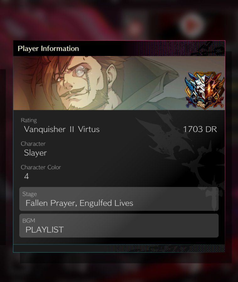 UpdraftFGC's tweet photo. I DID IT I HIT 1700 FOR THE FIRST TIME 😭😭😭😭😭😭 (im 100% losing it when i queue next but IDC WOOO) #ggst https://t.co/sQuDZEBn2t
