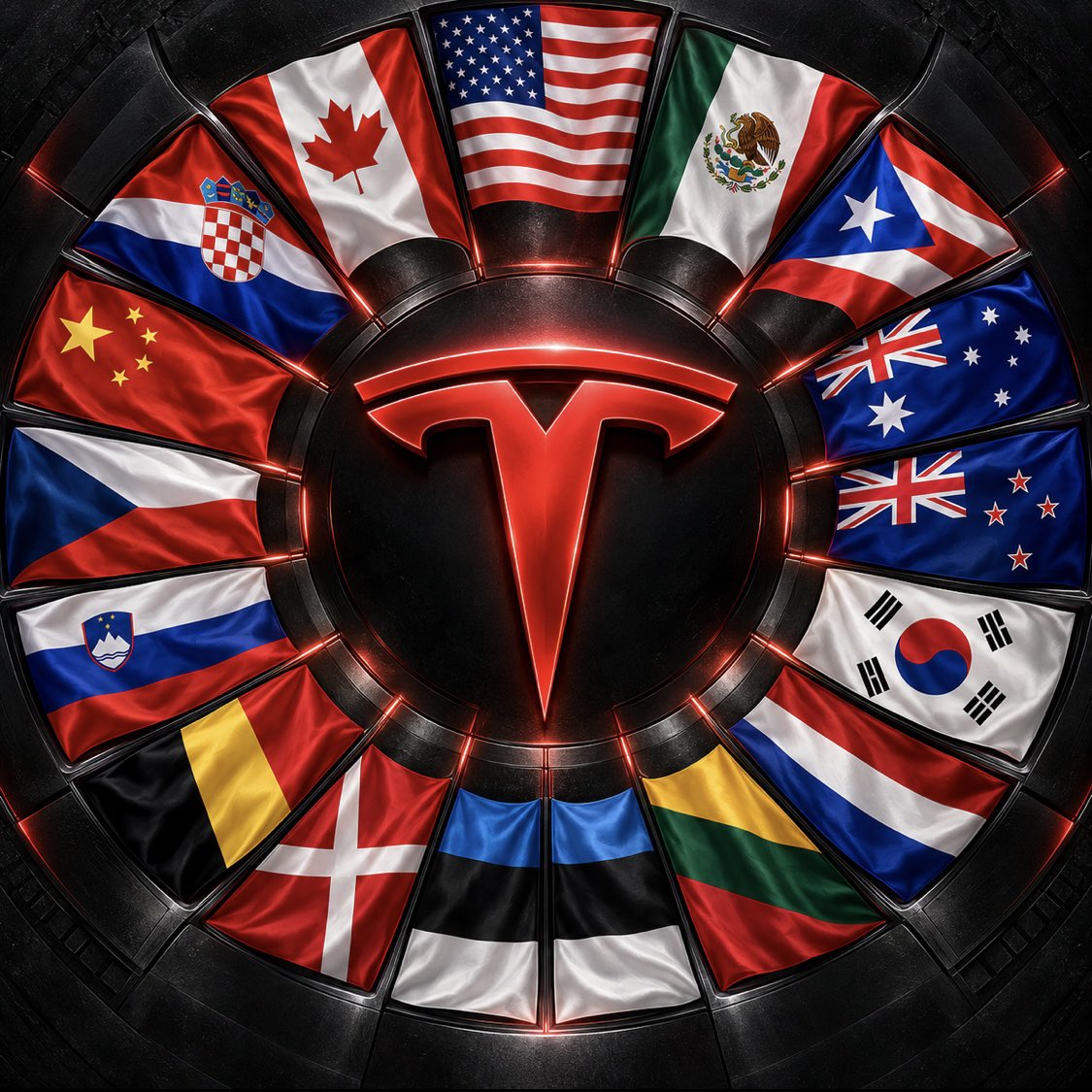 cb_doge's tweet photo. BREAKING: Tesla FSD Supervised has now been approved in Croatia 🇭🇷

Croatia becomes the 8th European country to approve FSD and will expand Tesla’s global rollout to 16 markets.

🇺🇸 United States
🇨🇦 Canada
🇲🇽 Mexico
🇵🇷 Puerto Rico
🇦🇺 Australia
🇳🇿 New Zealand
🇰🇷 South Korea
🇳🇱 Netherlands
🇱🇹 Lithuania
🇪🇪 Estonia
🇩🇰 Denmark
🇧🇪 Belgium
🇸🇮 Slovenia
🇨🇿 Czechia
🇨🇳 China
🇭🇷 Croatia