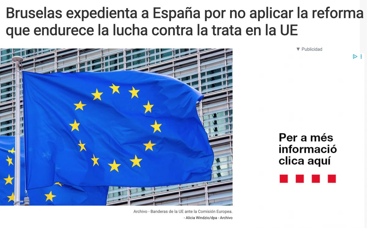 CodinaBros's tweet photo. Podemos estar orgullosos de tener un Gobierno que se preocupa tanto de proteger a las mujeres, nuestra vivienda o a los nuevos Españoles llegados del Sur, mientras recibe expedientes sancionadores de la UE que los ponen en evidencia. 🤷🏼‍♀️ https://t.co/aUVFn6QLtu