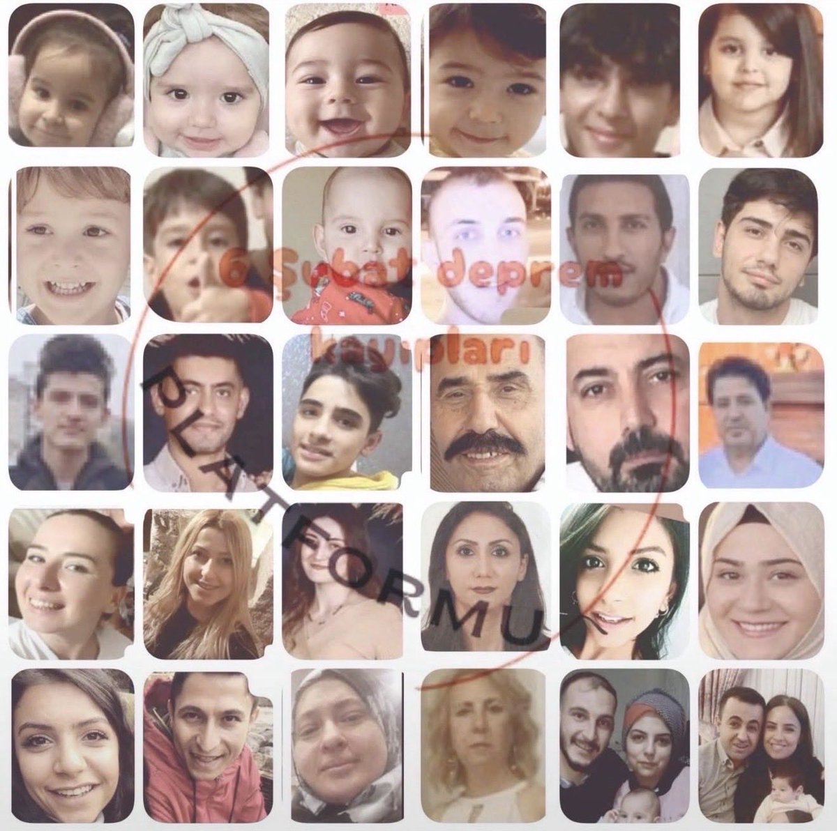 6subatkayiplari's tweet photo. Usanmadan hergün !!
Sayfanız kirlenmez hanımlar & beyler…

📢 Lütfen bir RT yapın.
Sesimizin ulaşması gereken yerlere ulaşması için sadece 1 RT istiyoruz.

Sizin için 2 saniye…
Sonra kaydırıp geçeceksiniz.

Ama biz…
Biz her gün aynı acıyla yaşıyoruz.

Siz belki aynı fotoğrafları görmekten sıkılıyorsunuz.
Ama biz, sevdiklerimizin bir parçasına, bir toprağına, bir mezarına hasretiz…
Ve ömrümüzün sonuna kadar bekleyeceğiz.

#depremkayıplarınerde