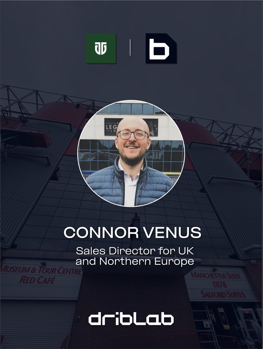 driblab's tweet photo. We've landed at Old Trafford for @ground_guru Live 2026!

Connor Venus, our Sales Director for the UK and Northern Europe, will be at the event today and tomorrow.

🤝 Attending TGG '26? Don't miss the chance to meet him and explore how we can elevate your projects. https://t.co/CV2WlxNR2W
