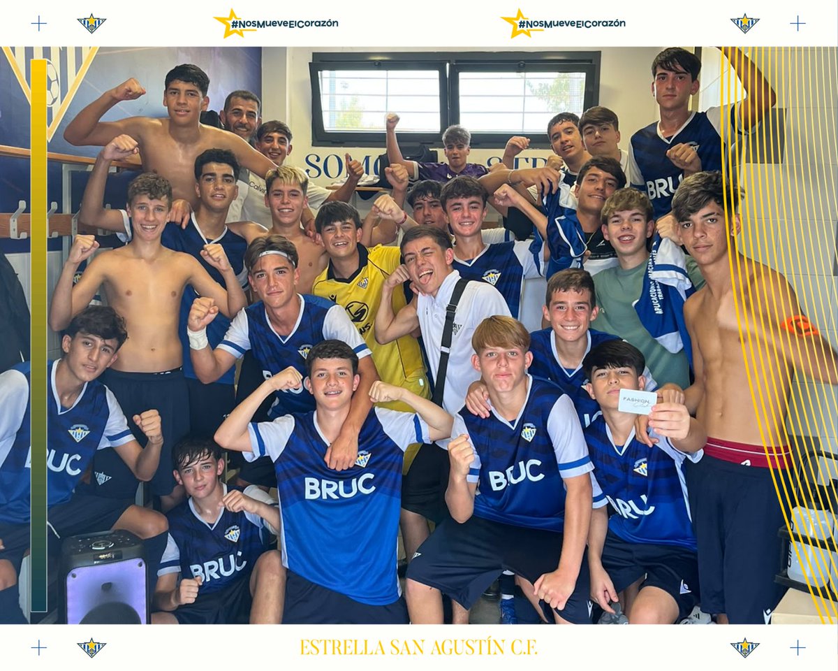 EstrellaSACF's tweet photo. 🔷 𝗖𝗔𝗗𝗘𝗧𝗘 | 𝗦𝗘𝗟𝗨

Importante victoria ante un rival exigente, en un partido muy intenso por parte de ambos equipos.

Nuestros jugadores mostraron mucha fortaleza a balón parado y llegaron al descanso con buenas sensaciones. Tras una segunda parte en la que el rival consiguió reaccionar, el equipo volvió a demostrar su fortaleza para llevarse el partido.

Mucho trabajo por delante, pero seguimos creciendo y mejorando juntos. 

#NosMueveElCorazon #Cantera