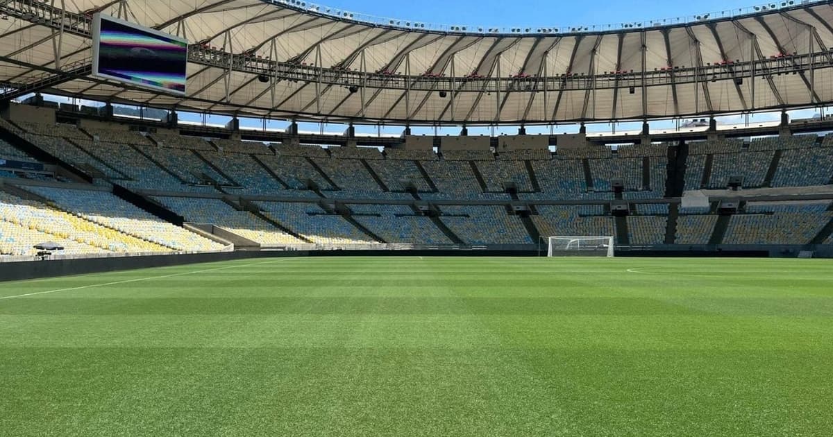 lance_flu's tweet photo. Maracanã troca gramado e terá sequência decisiva de Flamengo e Fluminense; entenda mudanças https://t.co/nSmgpnaSW0 https://t.co/Vpwm1IPNAG