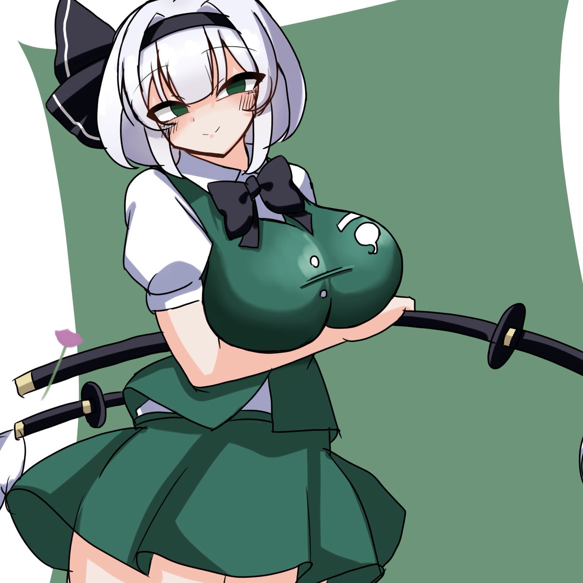 byakuyaart0's tweet photo. 妖夢 https://t.co/OmPqpvtPVD
