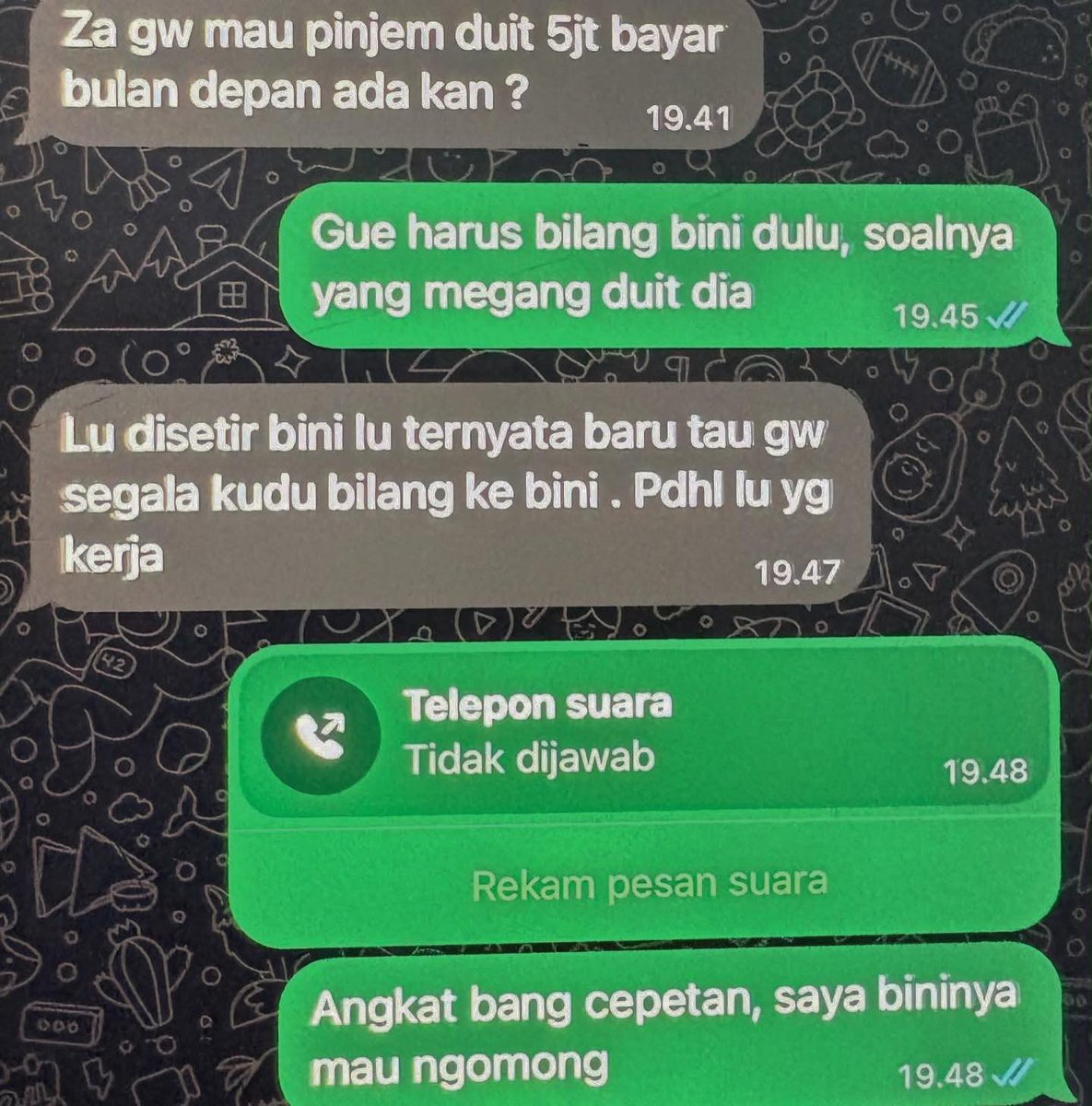 recehtapisayng's tweet photo. Bininya gercep ya wkwkw😂 https://t.co/NrUaYkMIOf